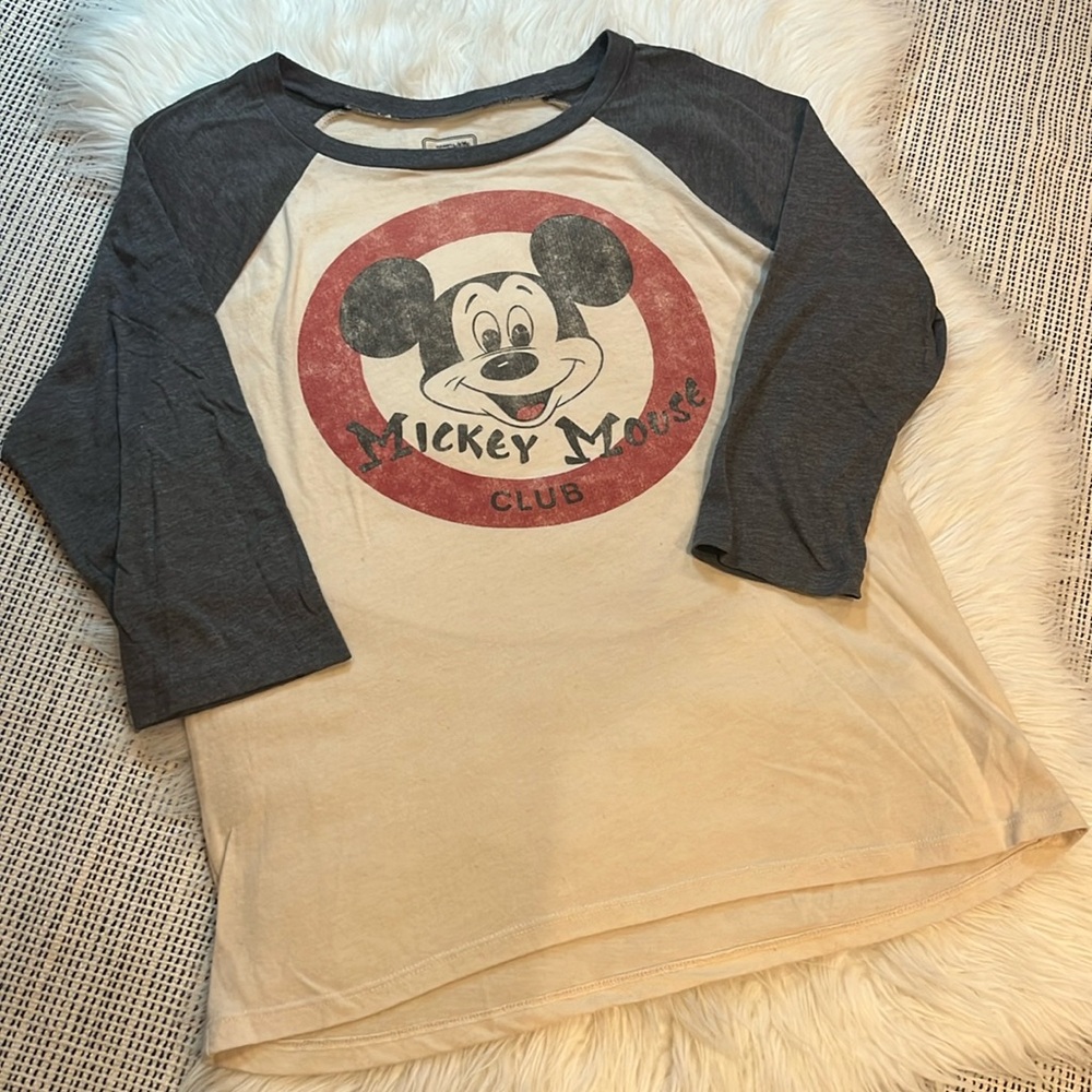 Old Navy Disney Mickey Mouse Club long sleeve tee women’s L
